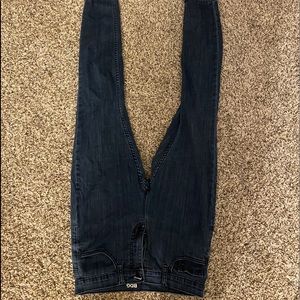 Dark wash jeans
